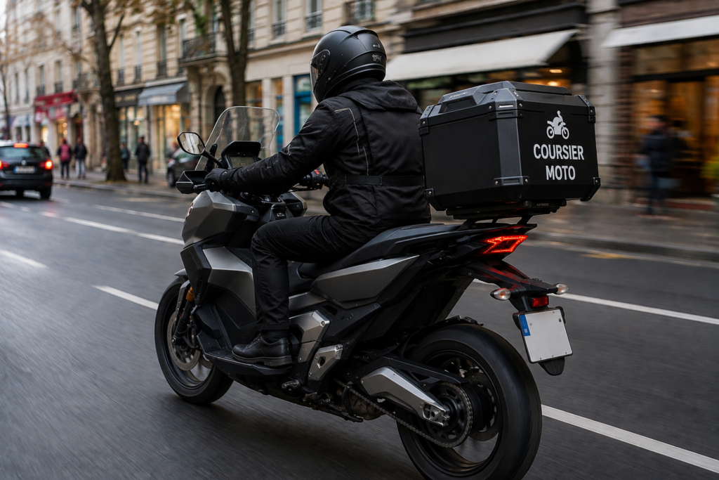 Coursier moto Strasbourg